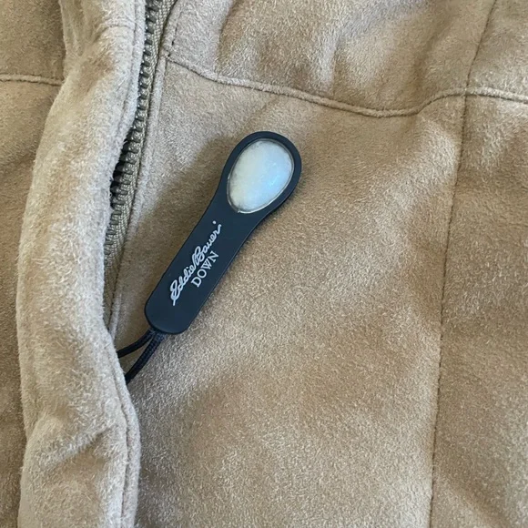 Eddie Bauer Down Fill Hooded Vest - Picture 3 of 5
